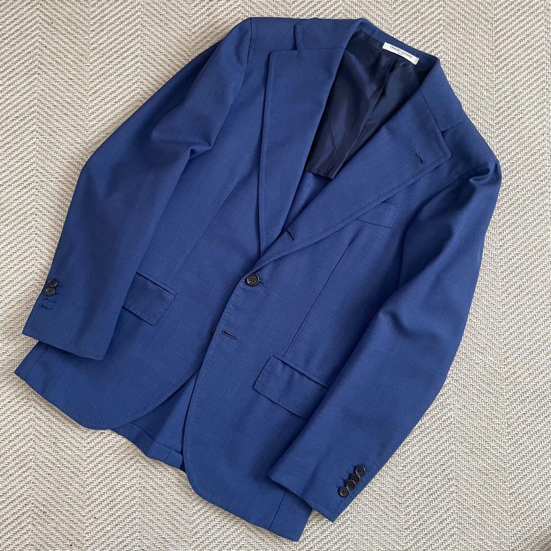 ORAZIO LUCIANO ロイヤルブルー テーラードジャケット　44