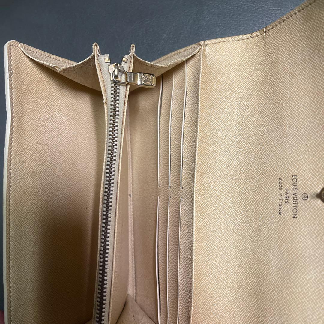 ★☆美品保管品☆★ルイヴィトン　ダミエ　アズール ポルトフォイユサラ　格安出品