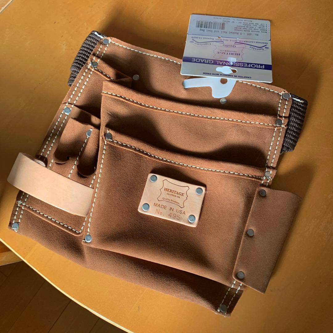 HERITAGE LEATHER 5ポケットツールバッグ No.495