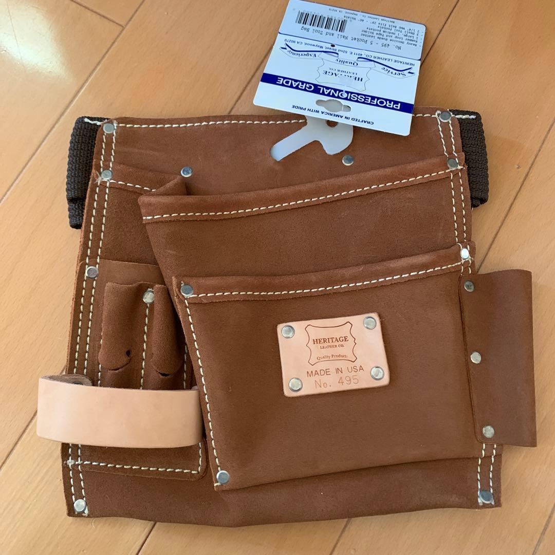 HERITAGE LEATHER 5ポケットツールバッグ No.495