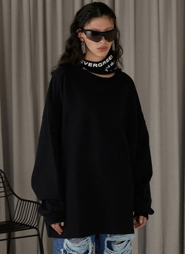 Y/PROJECT Evergreen Triple Collar スウェット