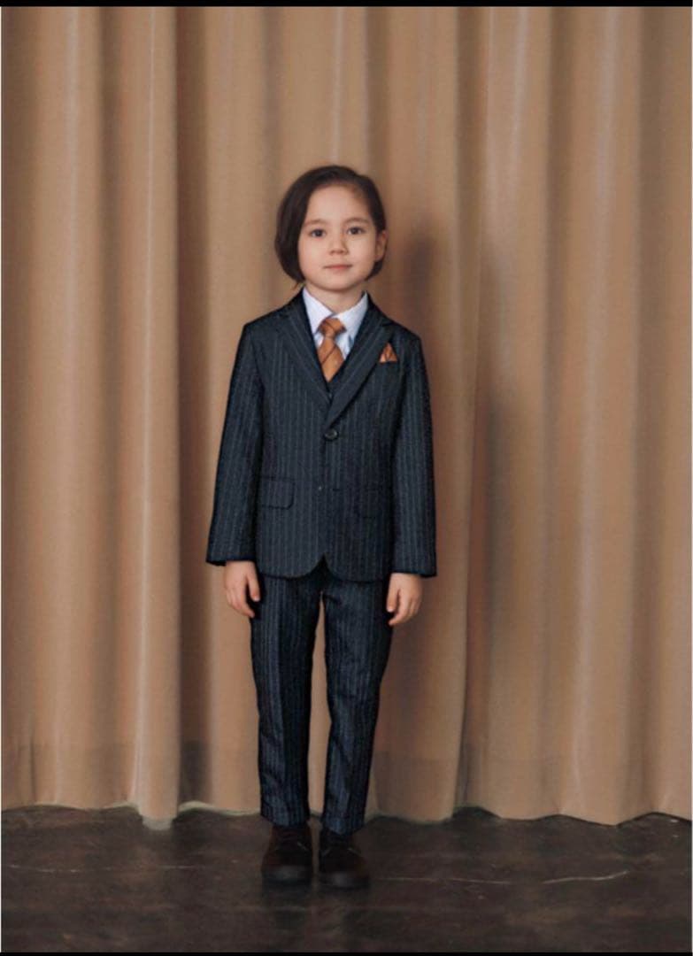 グリーンレーベル　キッズスーツ110㎝ 靴19㎝　卒園　入学式　フォーマル