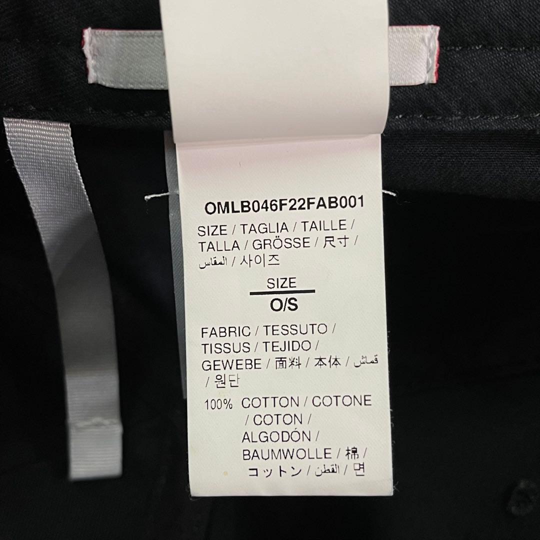 帽子 OFF-WHITE HELVET INDUST BASEBALL CAP O/S