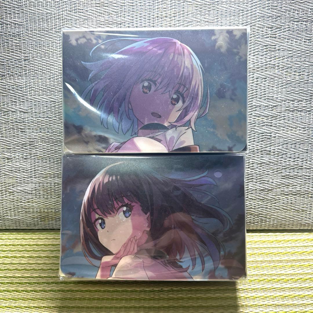 混沌の女神様デュアルデッキケース　SSSSグリッドマン あかね・六花2個セット