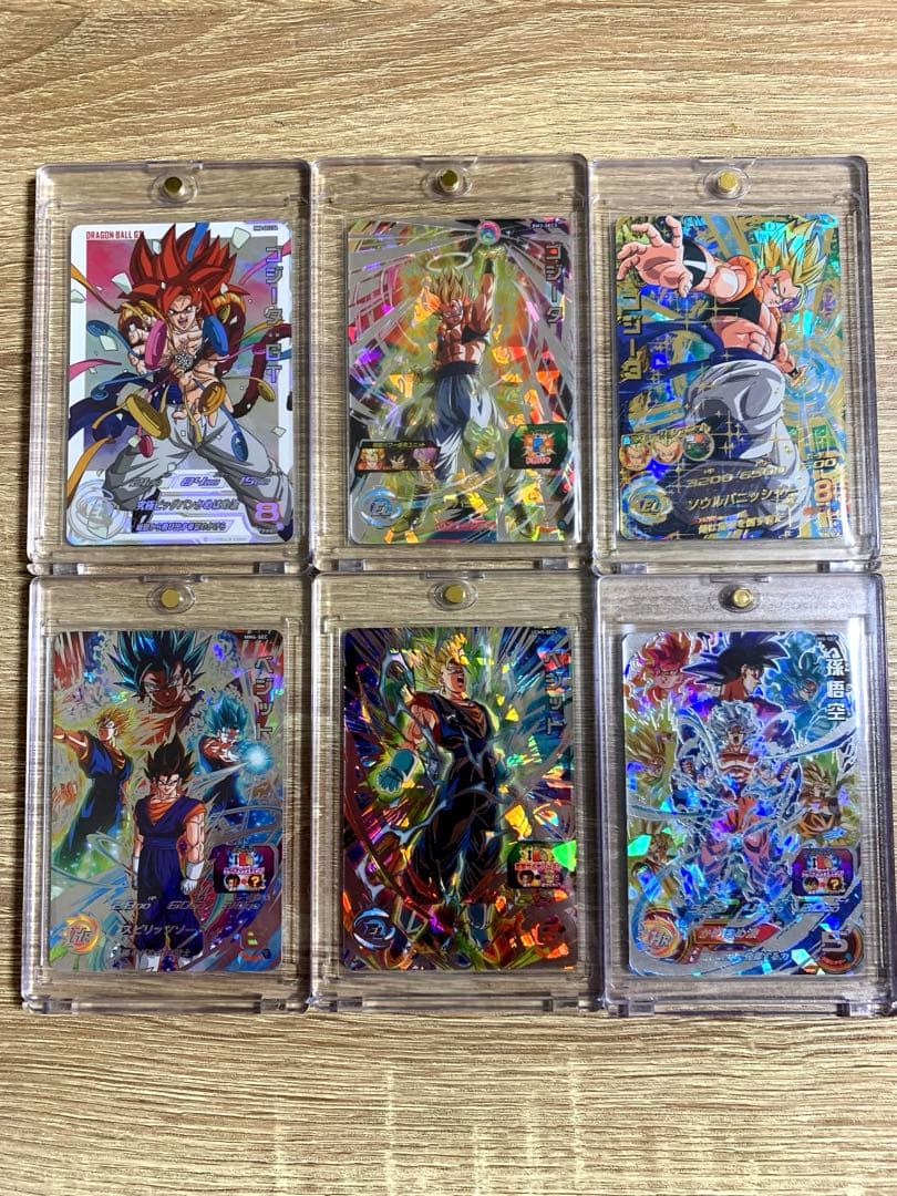超貴重★ドラゴンボールヒーローズ★まとめ売り6枚（ゴジータ、ベジット、孫悟空）
