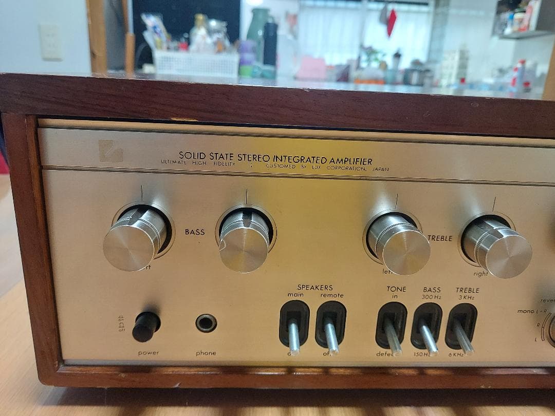 ★ LUXMAN プリメインアンプL-504 整備品 !! ★