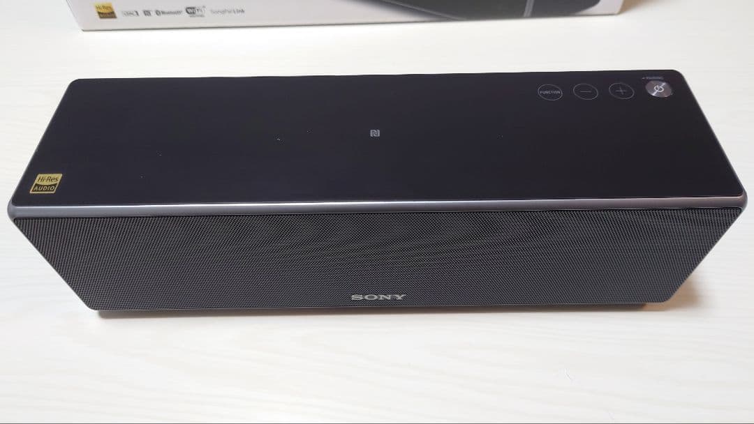 【超美品】SONY SRS-ZR7 ブラック ワイヤレススピーカー