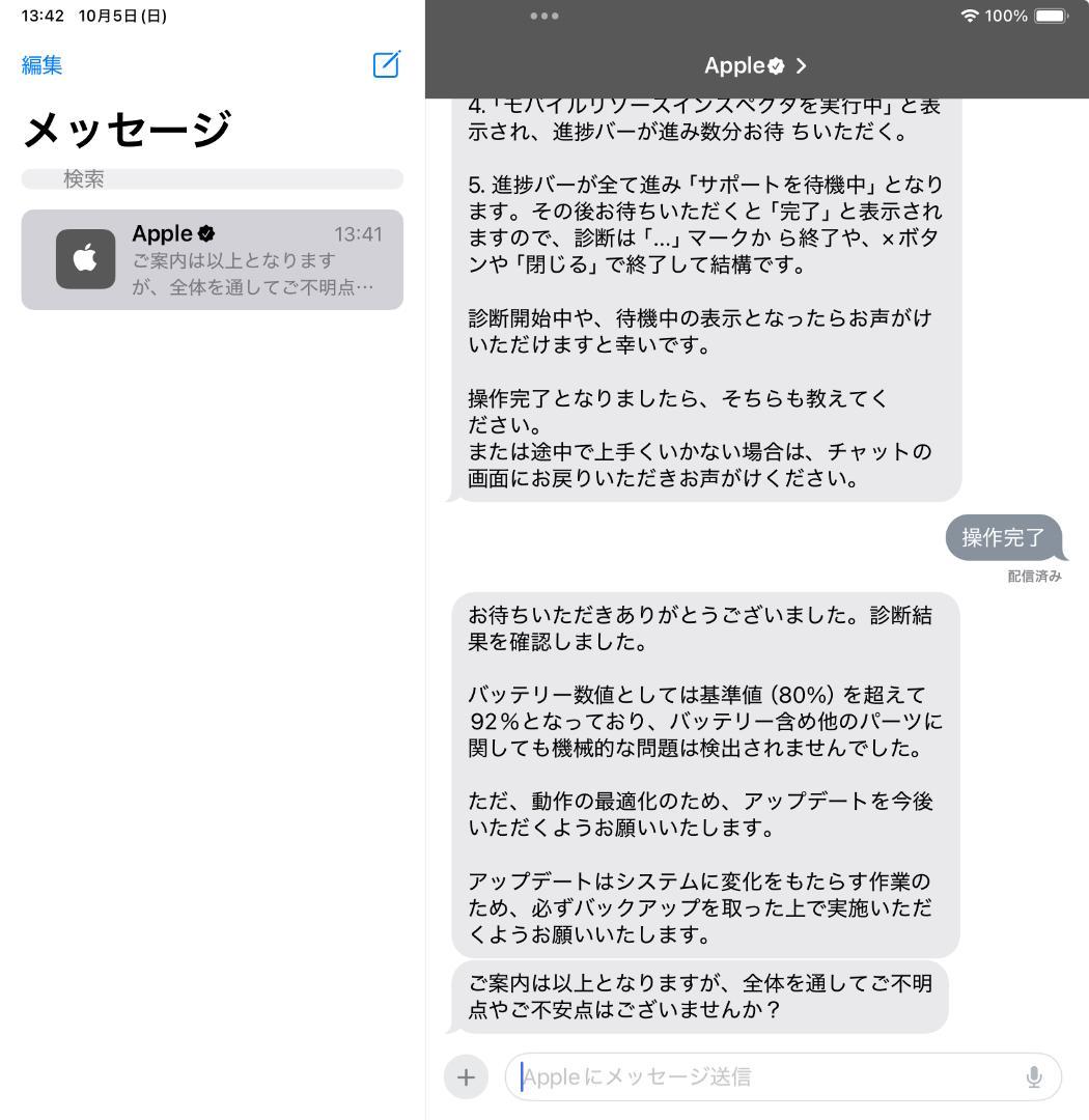 Apple iPad 第10世代 WiFiモデル 64GB　ブルー