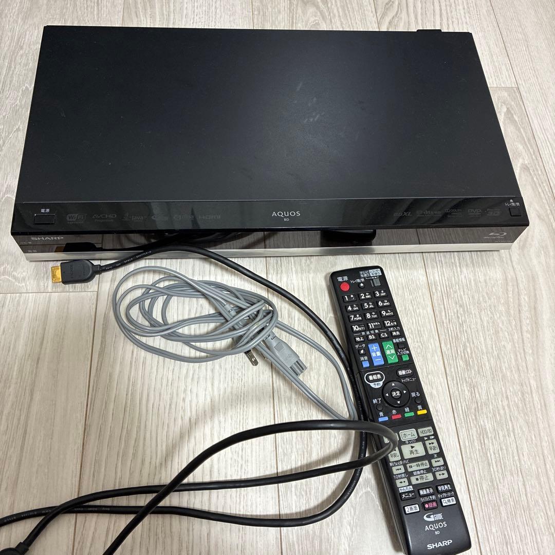AQUOS Blu-rayレコーダー BD-W2700 動作確認済