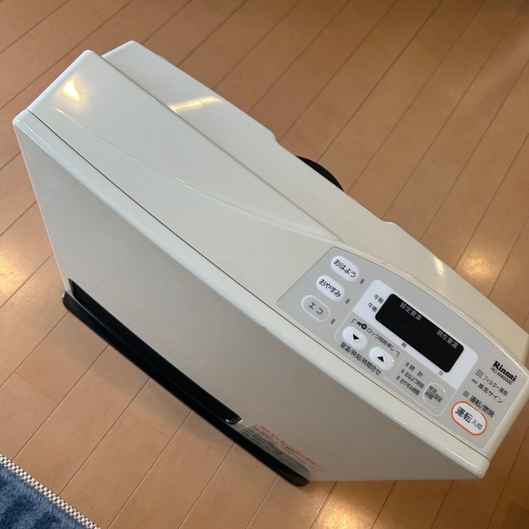 Rinnaiガスファンヒーター RC-M4002E 都市ガス + 2mガスコード