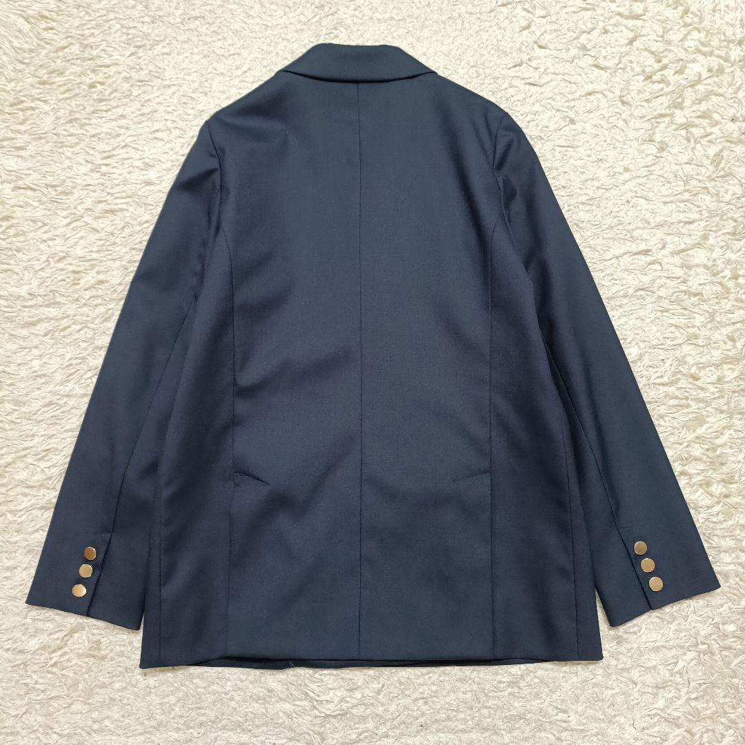 【美品】ビーミングバイビームス 金ボタン ダブルブレザー 紺ブレ