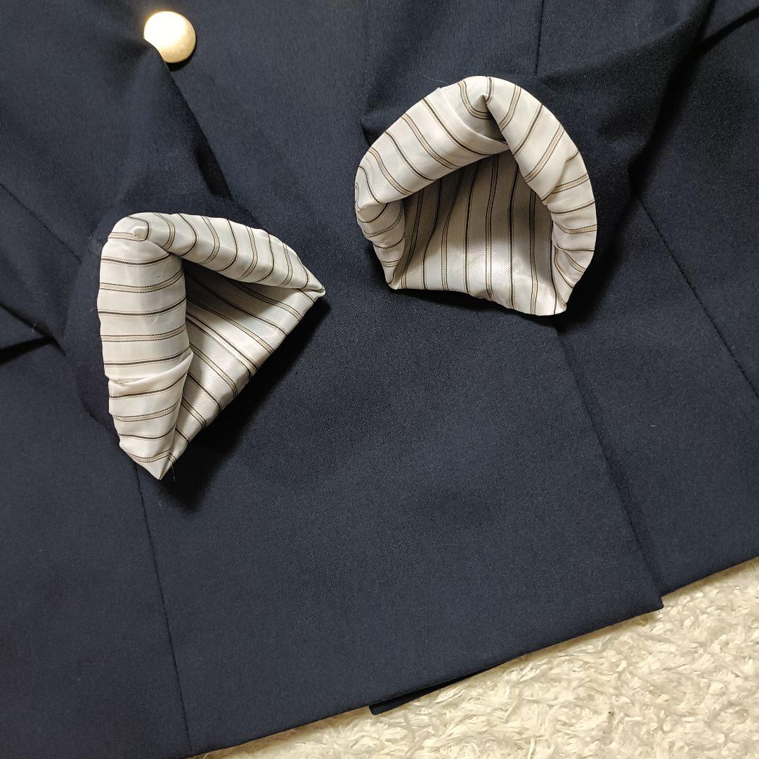 【美品】ビーミングバイビームス 金ボタン ダブルブレザー 紺ブレ