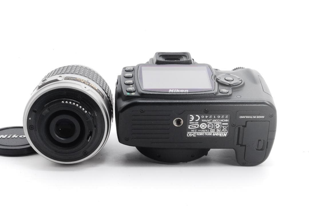Nikon D40 標準レンズセット 初心者向け【極軽量×簡単操作】