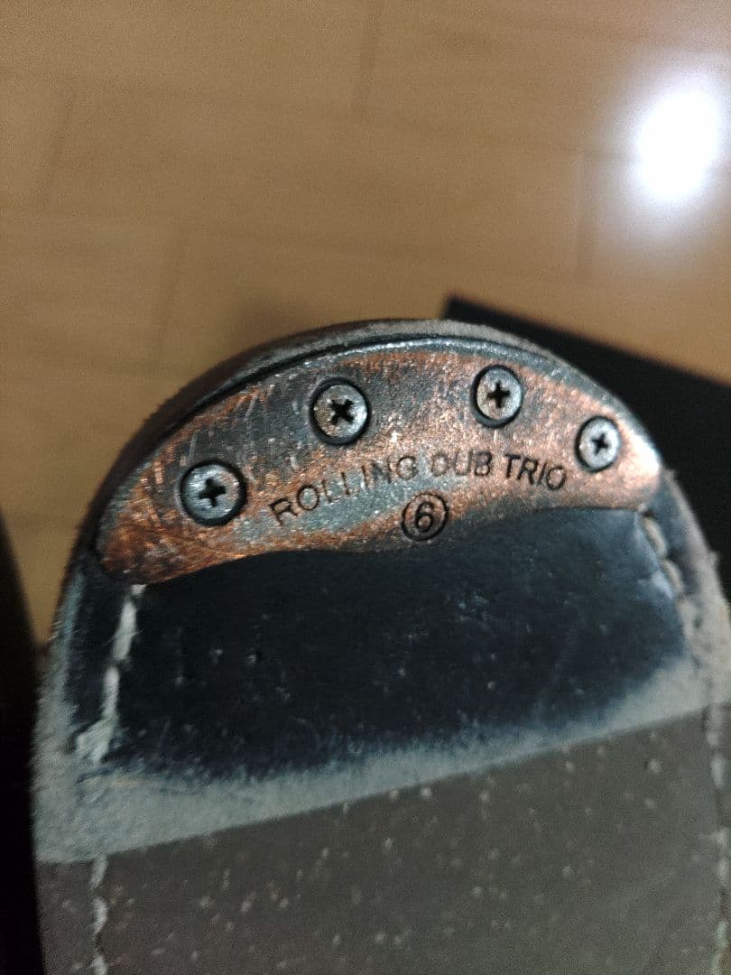 美品US7.5 ローリングダブトリオ　コペン　ブラウン　ホース　COUPEN