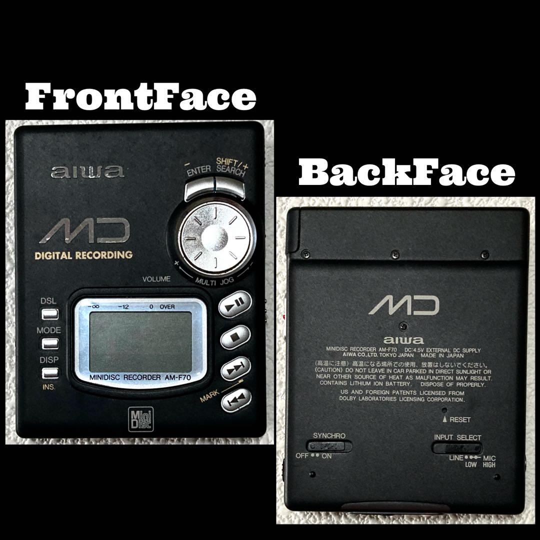 S*r様 ✳️希少:秀逸【アイワ/MDレコーダー/AM-F70】