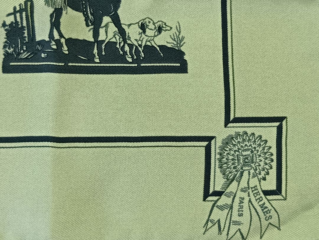 156 HERMES エルメス ハンカチ