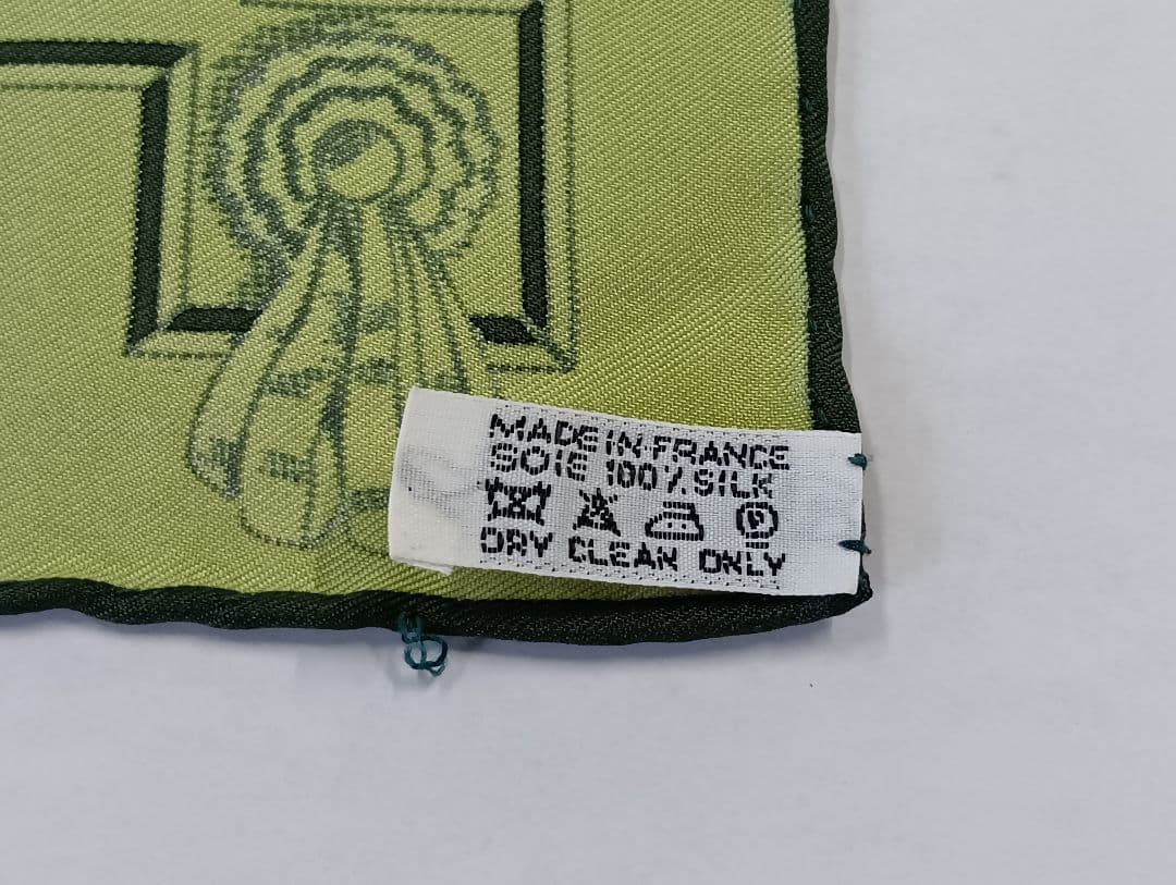 156 HERMES エルメス ハンカチ