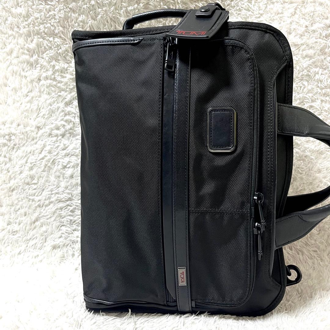 ✨未使用級✨TUMI 3way ALPHA3 ビジネスバッグ リュック ブラック