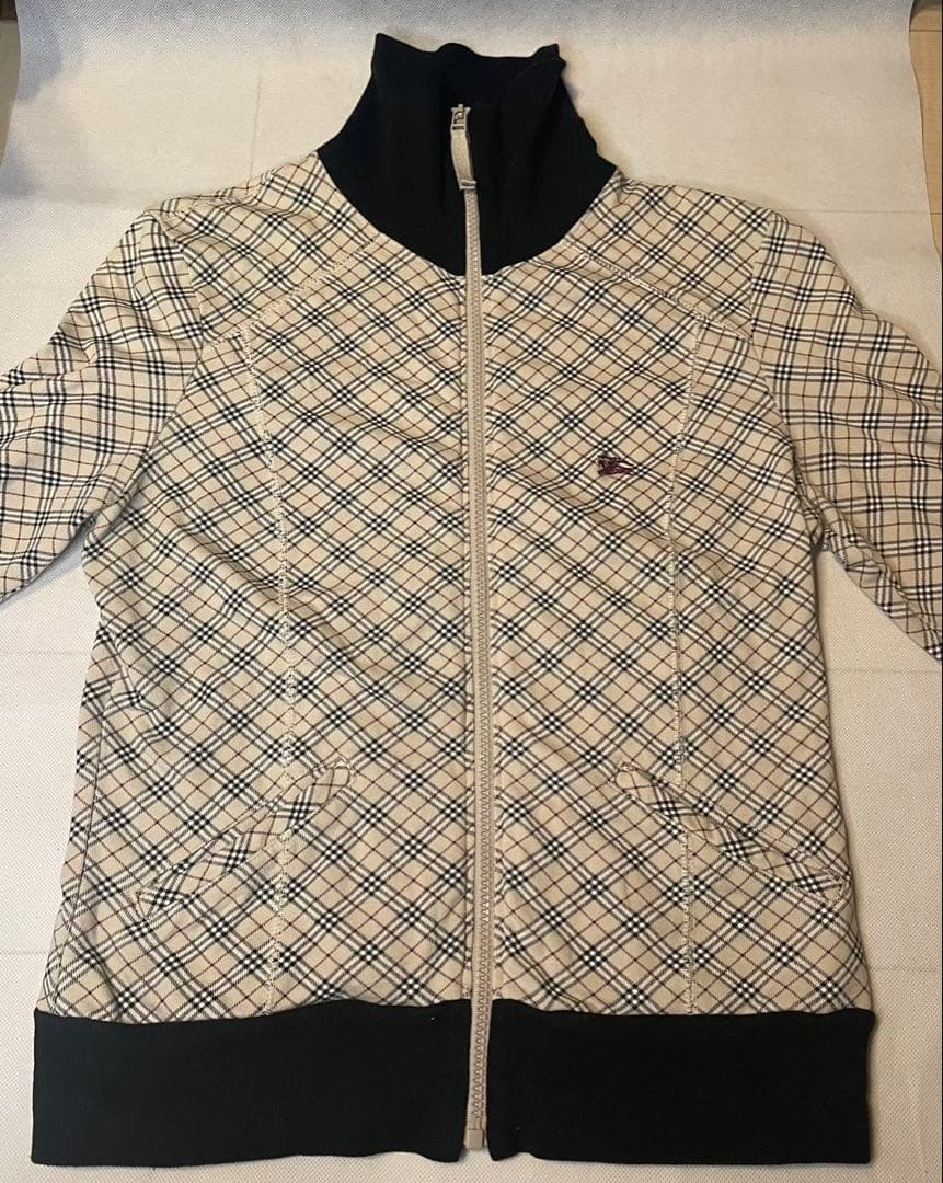 BURBERRY BLUE LABEL チェック柄 ジャンパー