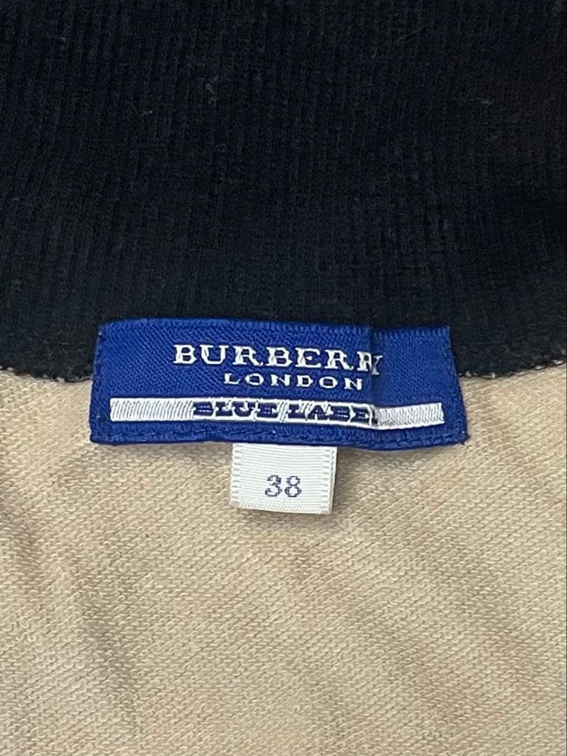 BURBERRY BLUE LABEL チェック柄 ジャンパー