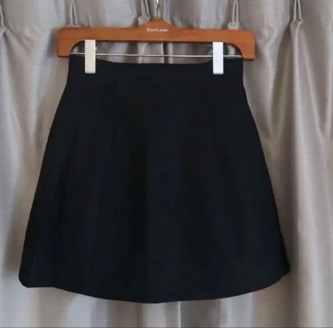 正規品CLANE クラネ CONSTRUCTIVE MINISKIRT ブラック