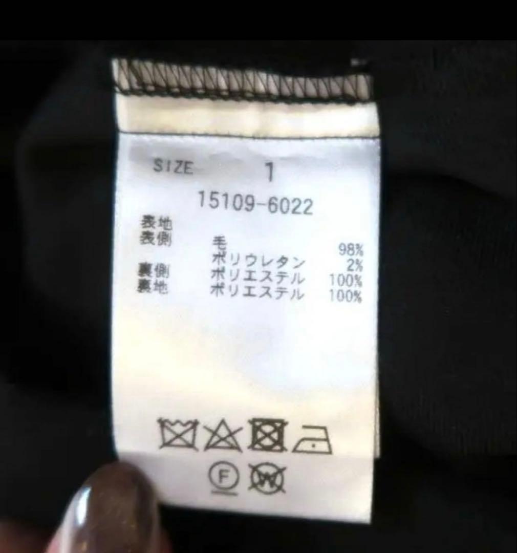 正規品CLANE クラネ CONSTRUCTIVE MINISKIRT ブラック