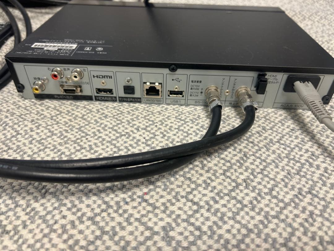 SHARP AQUOS テレビチューナー AN-IP100 本体＋ケーブル