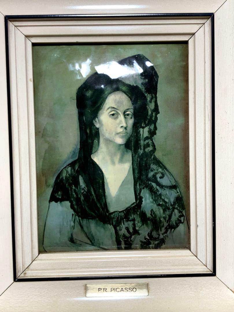 ピカソ　戦場の寡婦　picaso 壁掛　アート　骨董　アンティーク　エディション