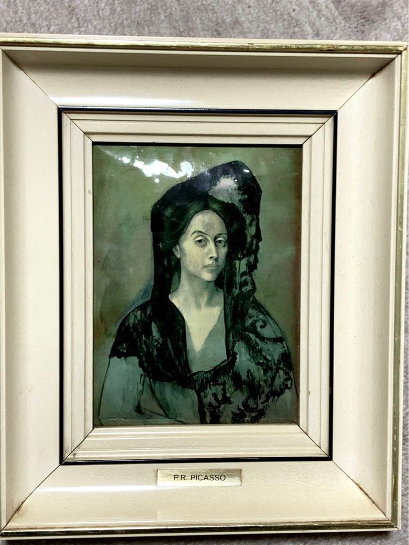 ピカソ　戦場の寡婦　picaso 壁掛　アート　骨董　アンティーク　エディション