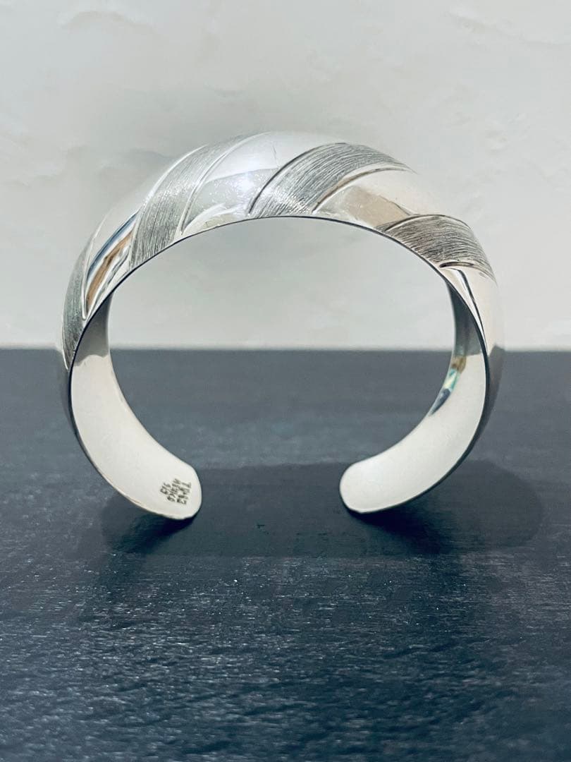 ヴィンテージ シルバーバングル　メキシコシルバー925