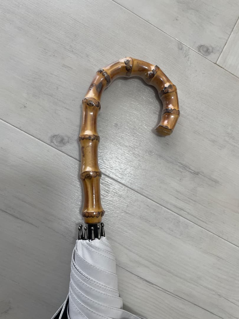 サンバリア/長傘/LL/ホワイト無地