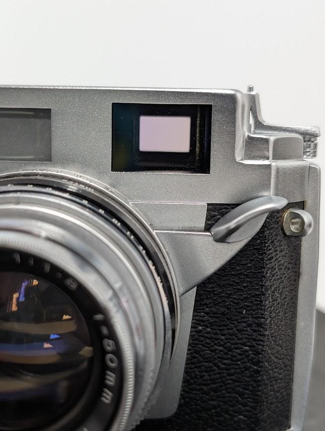 【外観美品・ 完動品】KONICA ⅢA 50mm F1.8 フィルムカメラ