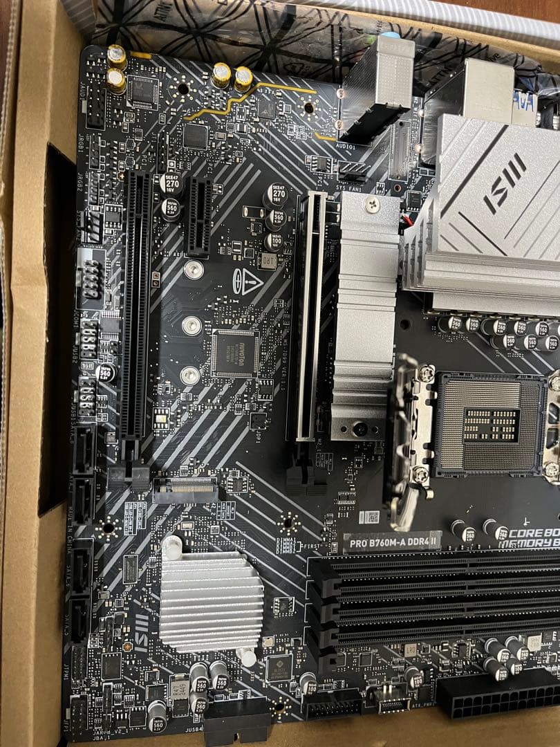 MSI PRO B760M-A DDR4 マザーボード