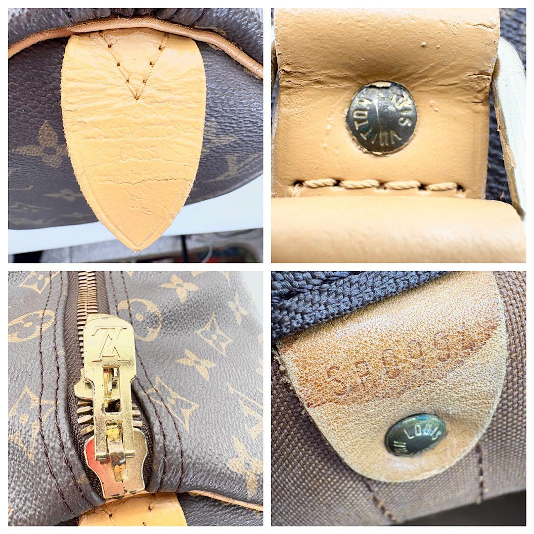 【美品】VUITTON　ボストンバック　キーポル45　南京錠　鍵付き　モノグラム