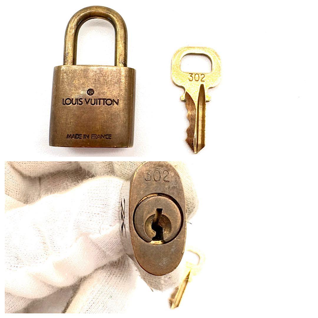 【美品】VUITTON　ボストンバック　キーポル45　南京錠　鍵付き　モノグラム