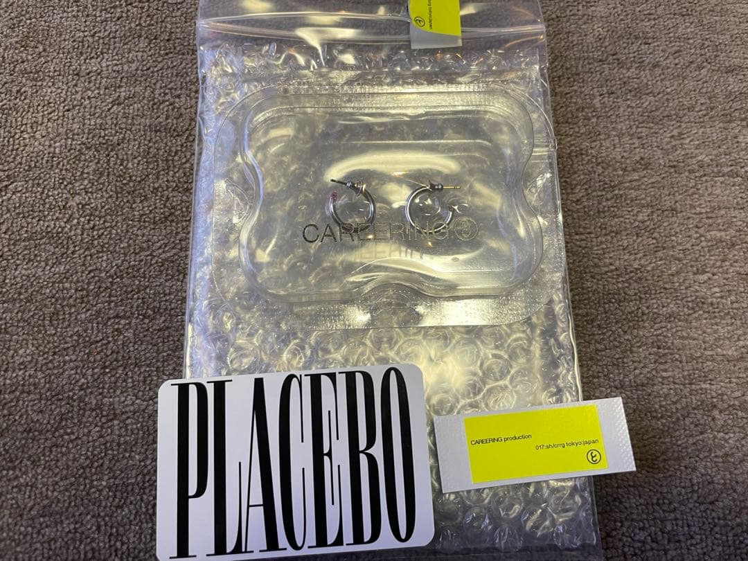 CAREERING キャリアリング ピアス PLACEBO 301 silver