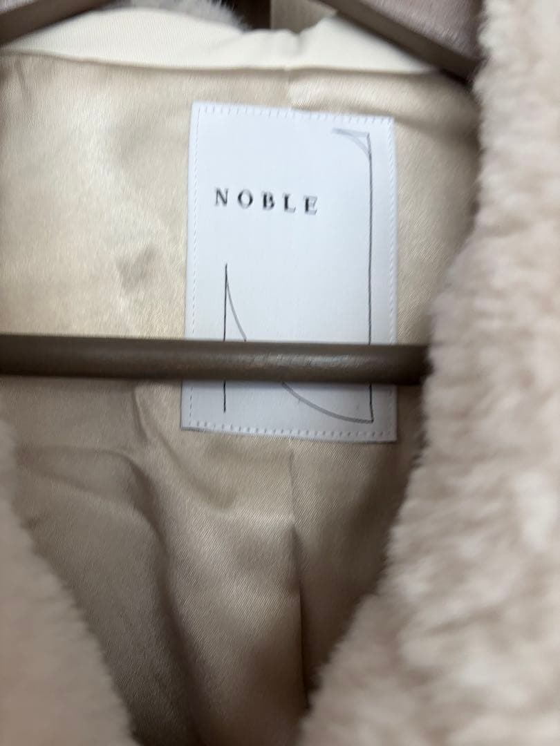 NobleスノーボアビッグカラーコートBAYCREW'S