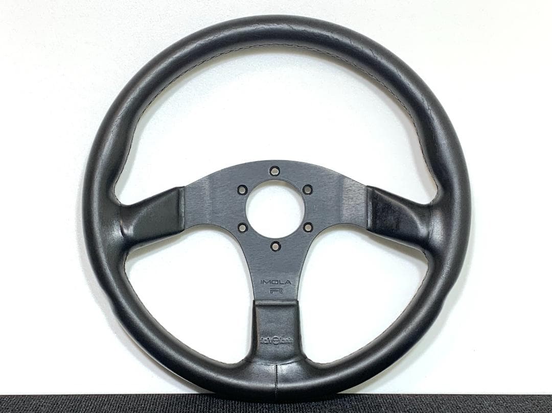 イタルボランテ イモラ R ステアリング 35Φ 95年製 レザー 当時物 旧車