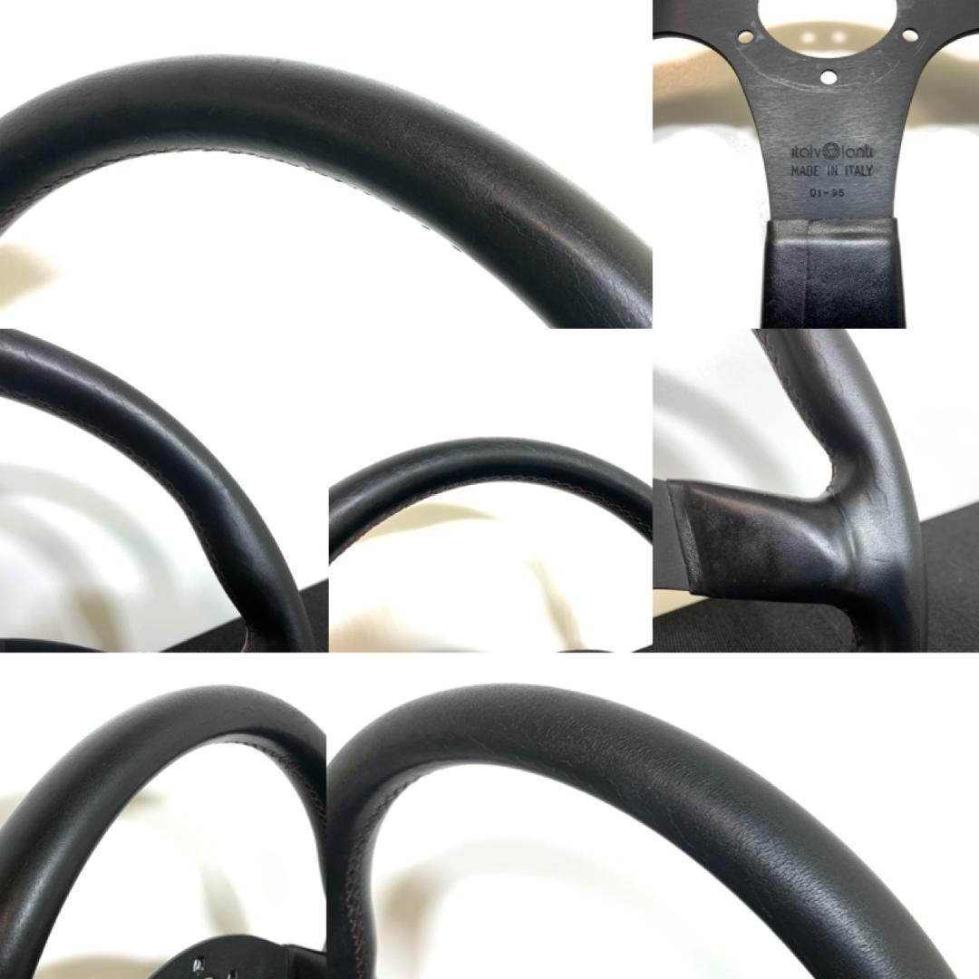 イタルボランテ イモラ R ステアリング 35Φ 95年製 レザー 当時物 旧車