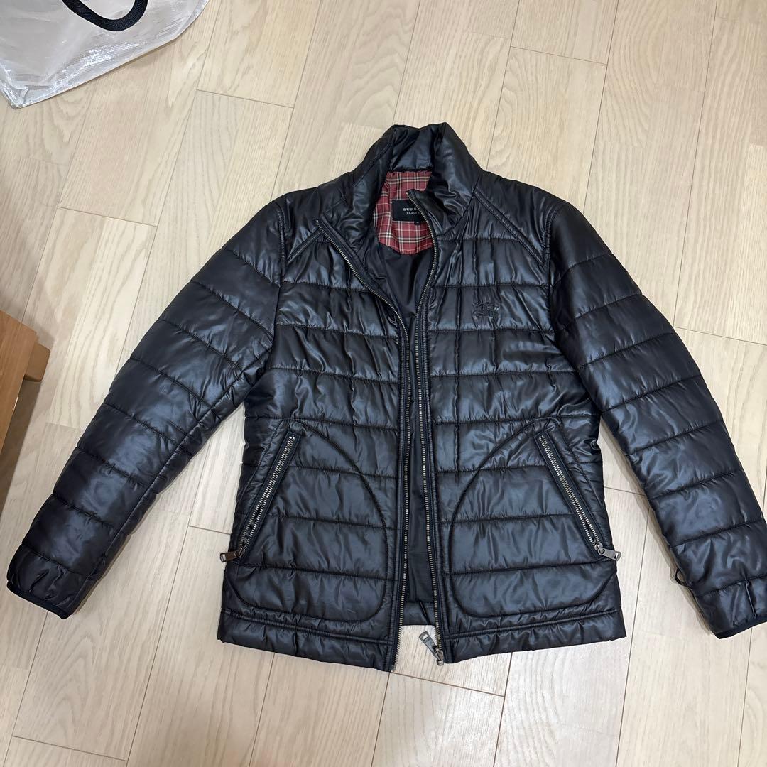 【希少】バーバリーブラックレーベル フード付ダッフルコート インナーダウン