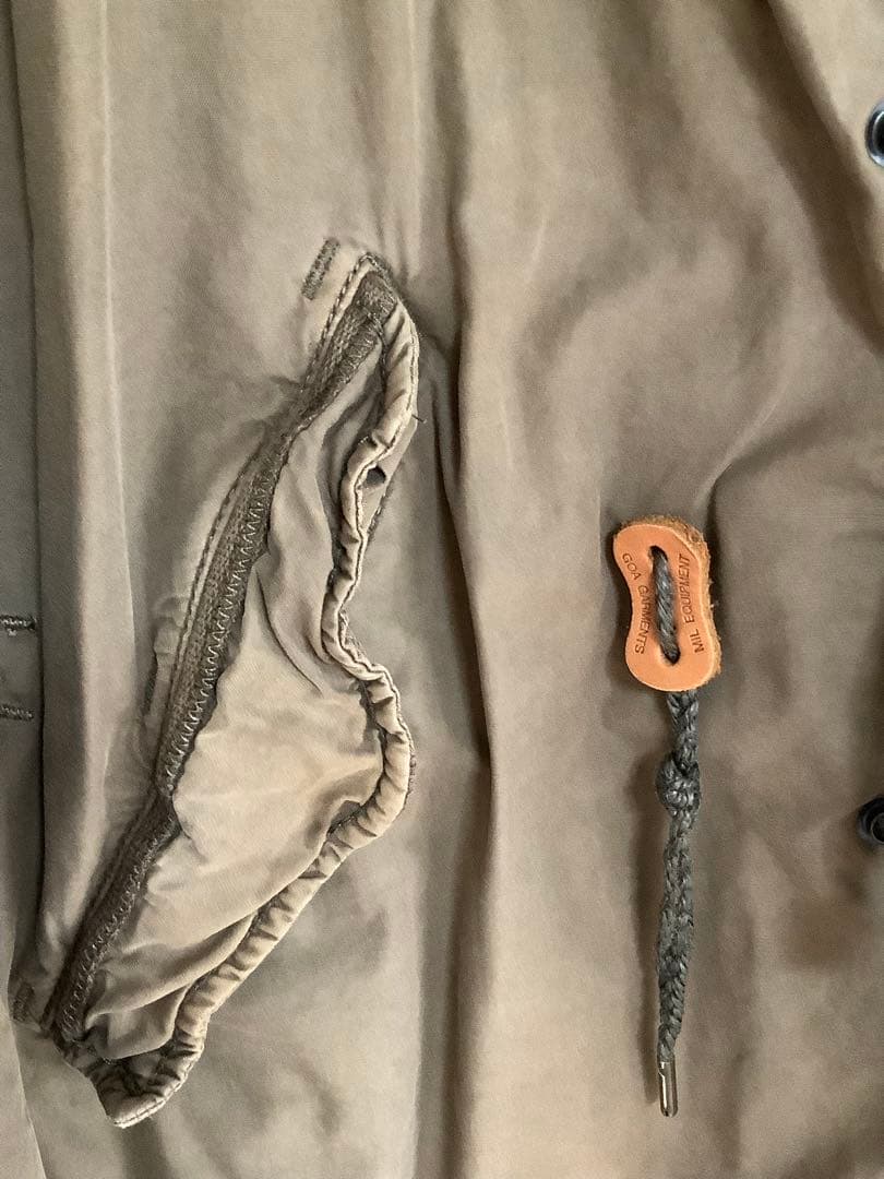 goa モッズコート レギュラー 2-LA くすんだ茶色