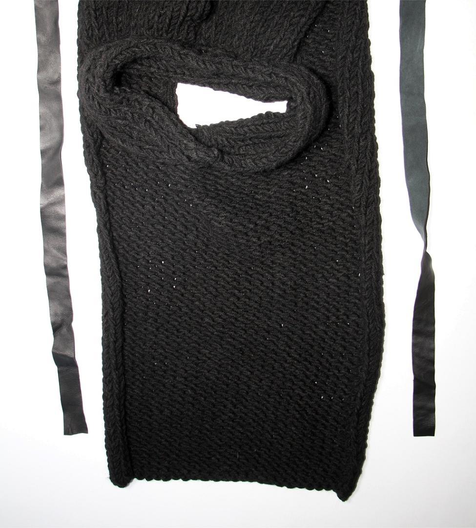 k*p様 masnada マスナダ ニット ベスト 黒 ブラック 毛混 イタリア