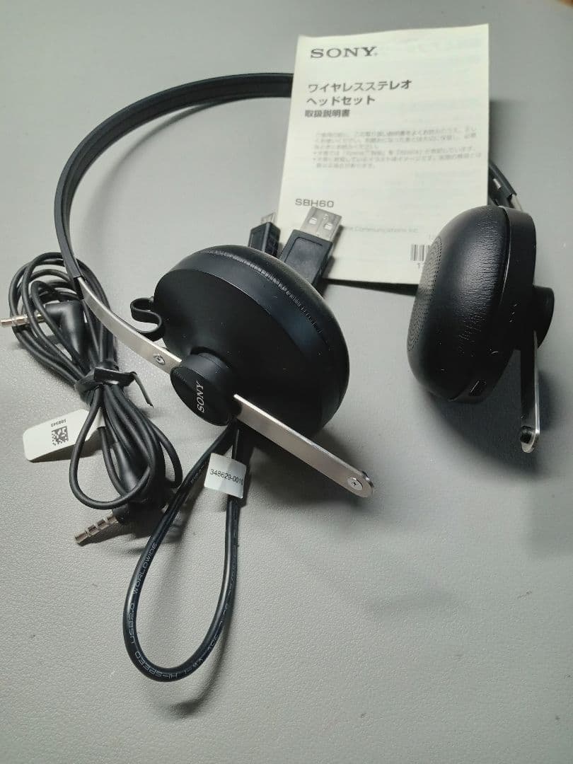 SONY Bluetooth対応 ワイヤレスヘッドホン SBH60 未使用品