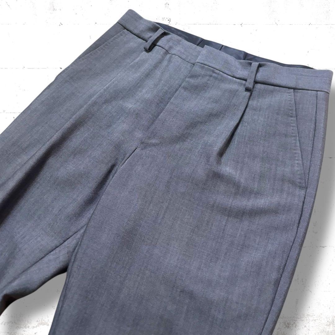 パンツ WACKOMARIA DORMEUIL PLEATED TROUSERS