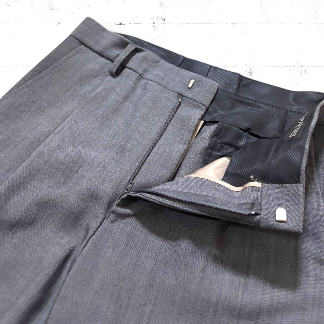 パンツ WACKOMARIA DORMEUIL PLEATED TROUSERS