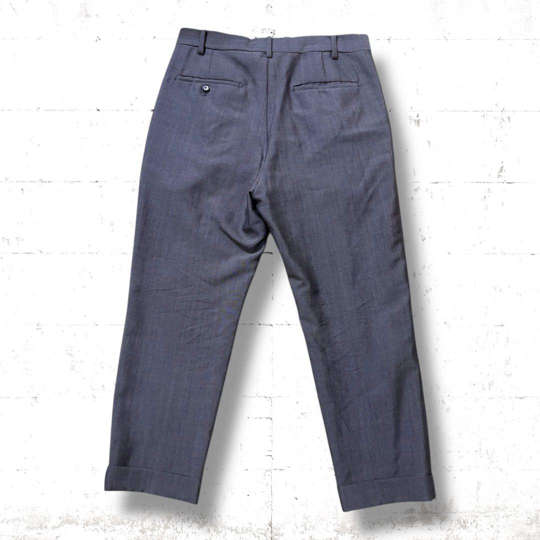 パンツ WACKOMARIA DORMEUIL PLEATED TROUSERS