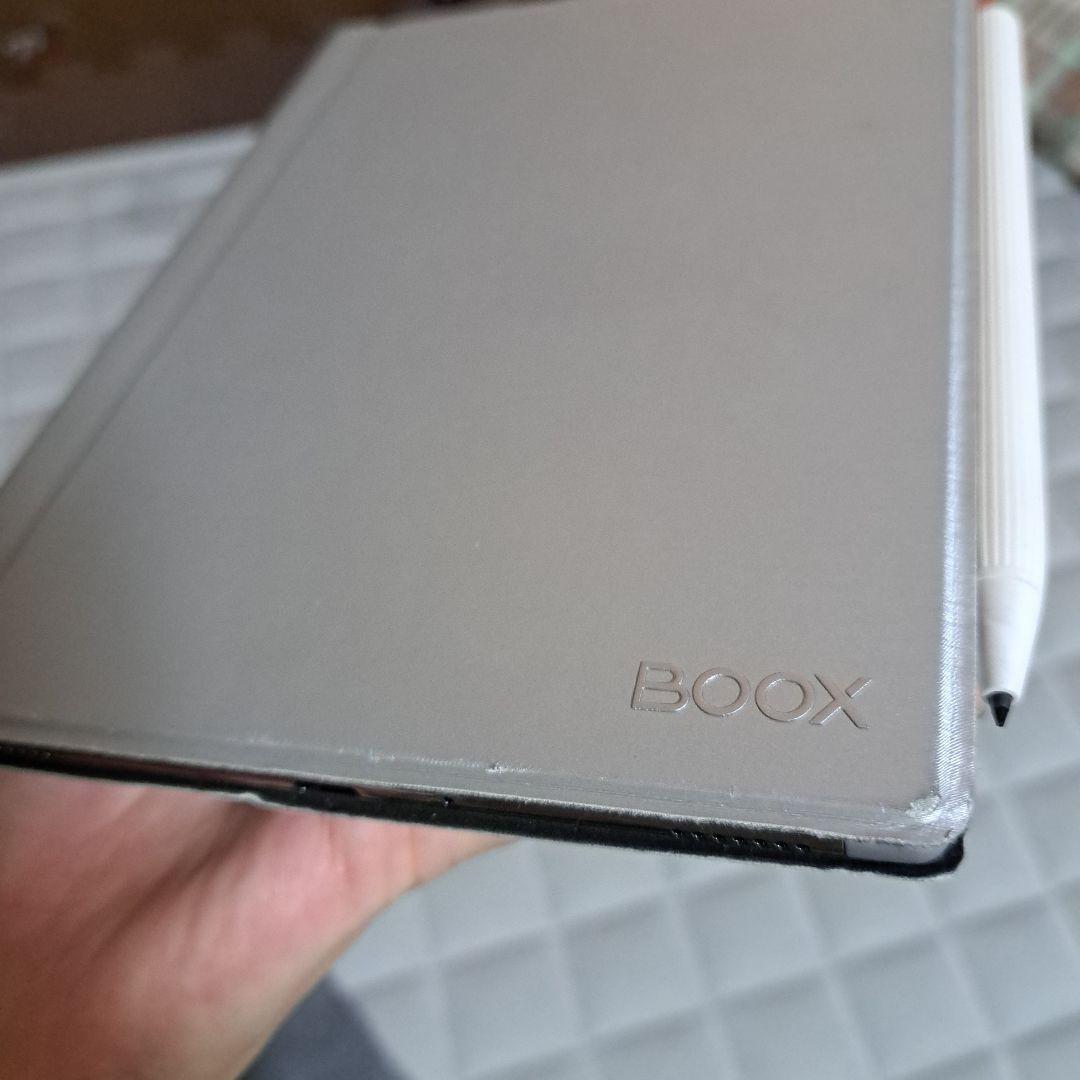 専用⭐BOOX nova air 電子書籍リーダー シルバー カバー付き