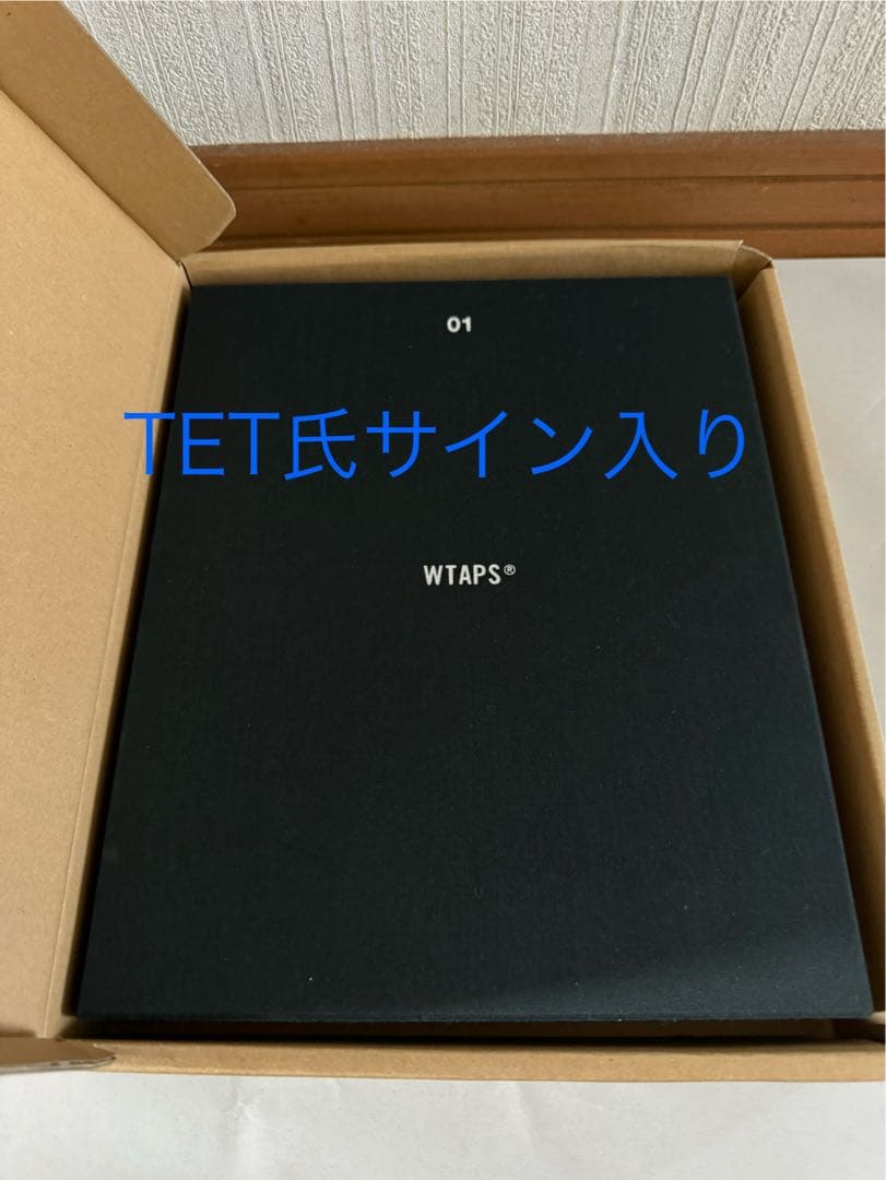 【TET（西山徹）氏サイン入り】2,000部限定 「WTAPS® 01」
