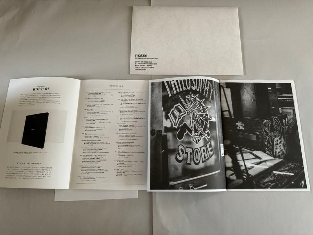 【TET（西山徹）氏サイン入り】2,000部限定 「WTAPS® 01」