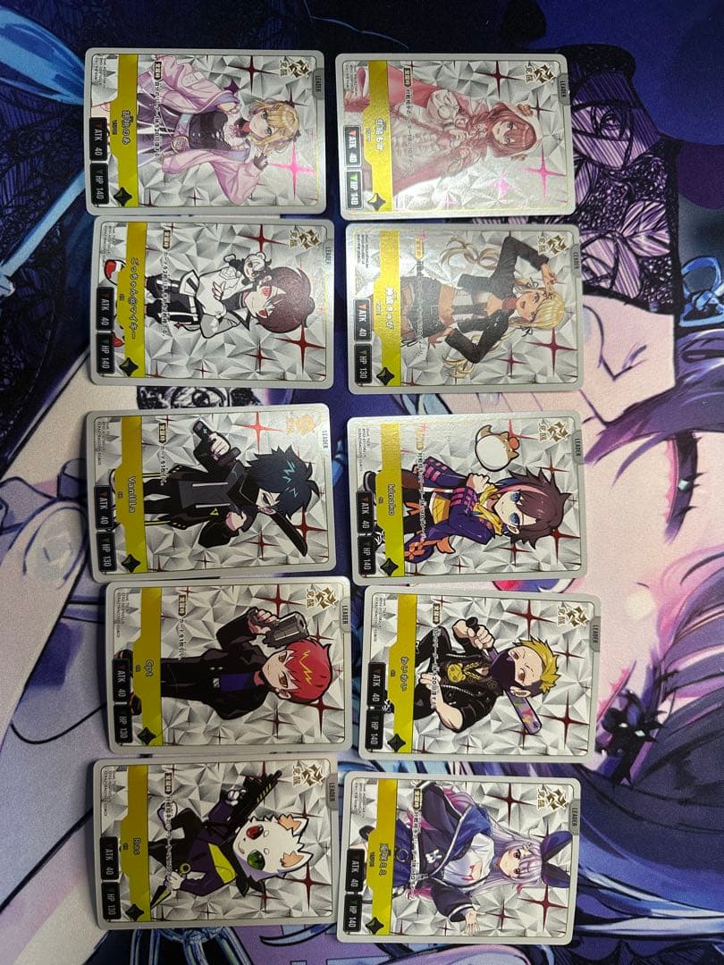 クロスタ xrossstars 第1弾、第2弾、スターターデッキSR以下4コン